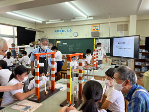 伊豆で出前理科実験授業 1