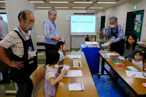 さいたま市宇宙劇場で理科実験