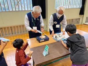 遠隔地理科実験出前授業 河津・下田