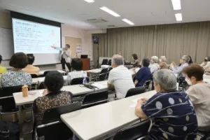 岩佐俊明会員が市民対象にフレイル予防講演