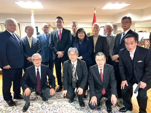 駐日モンゴル国大使就任祝賀会兼忘年会