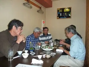 懇親会と反省会