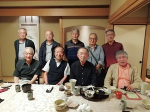 初日 割烹料亭「つる由」にて２