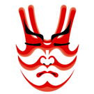 隈取り