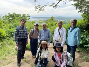 鎌倉を歩く会（第２回）衣張山山頂