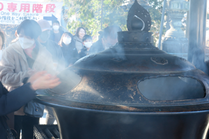 中重 賢治さん「お浄め」