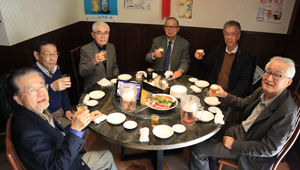 例会後のリアル懇親会