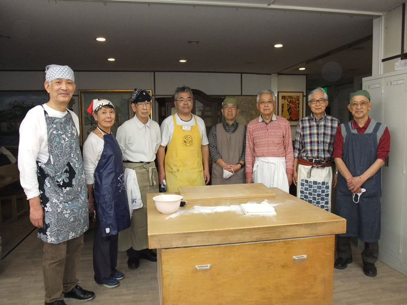 久しぶりの蕎麦道場