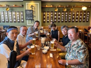 9月13日、残暑が続く暑い日でしたが、6名が集まり元気にプレーしました。