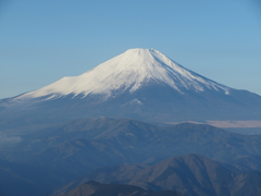 富士山が綺麗です　塔ノ岳にて