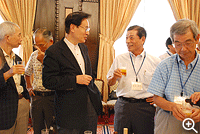 懇親会