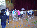 南三陸町伊里前小学校にて