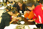 階上小学校理科実験