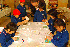階上小学校理科実験